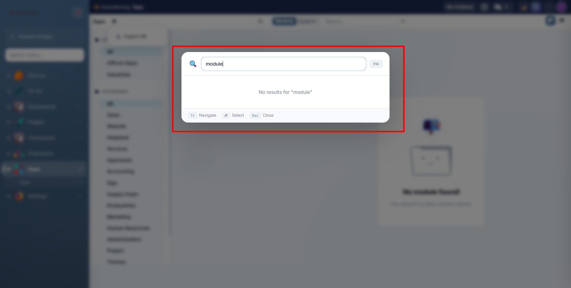 Global Search - Empty