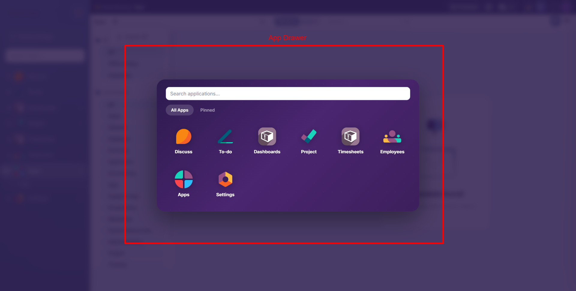 App Drawer