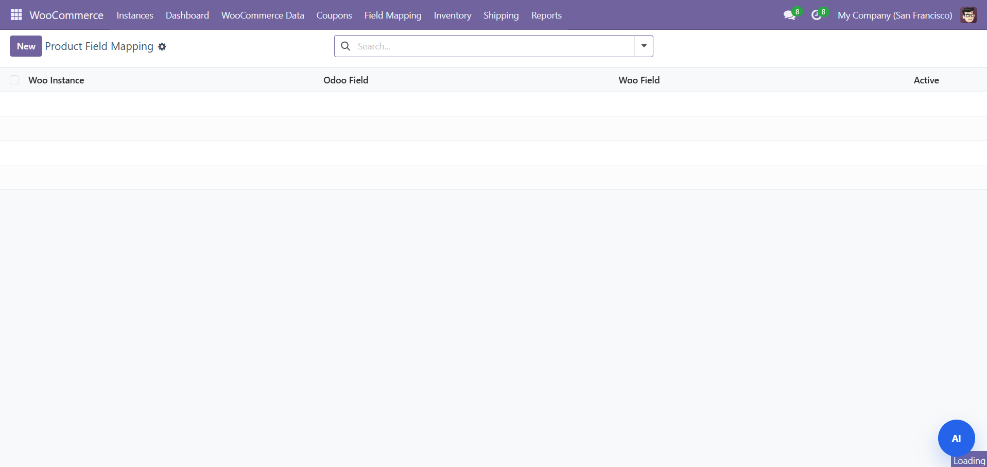Product Field Mapping