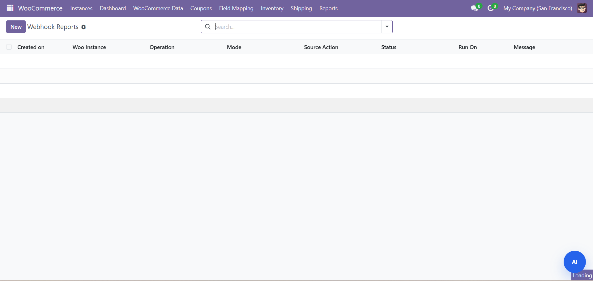 Webhook Reports