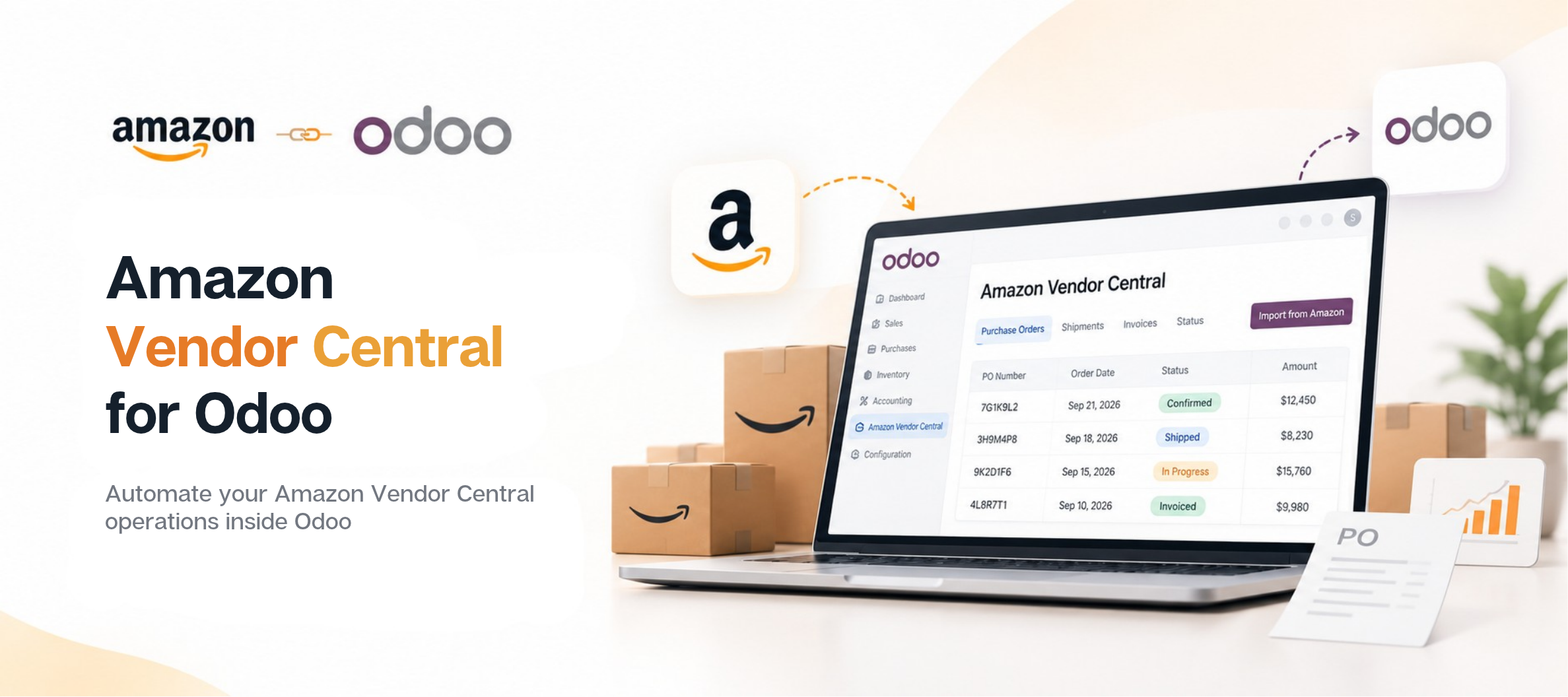 Amazon Vendor Central - Odoo Connector