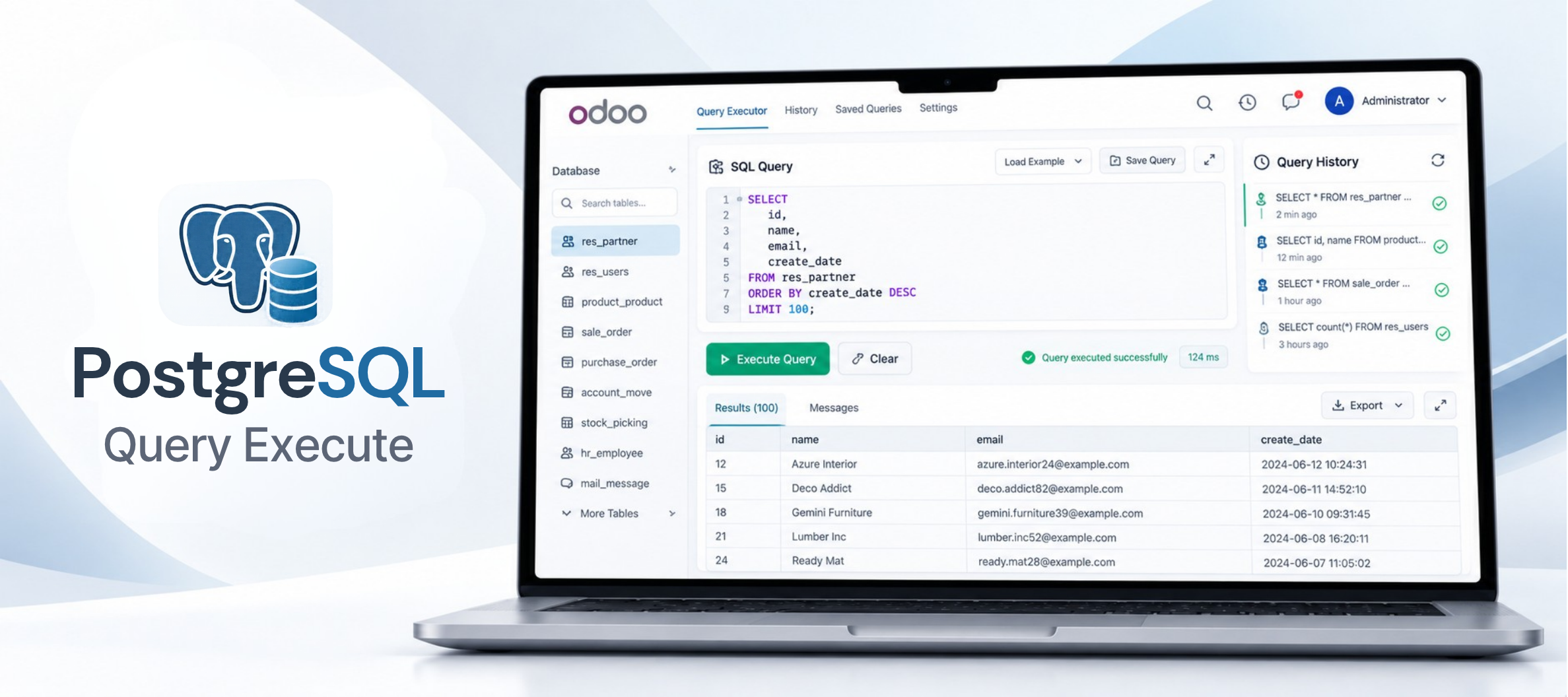 PSQL Delux Query Execute